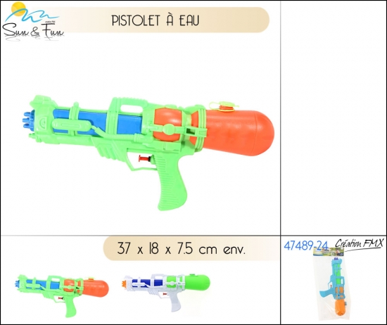 Pistolet à eau 37 CM / -2 ASSORTMENTS