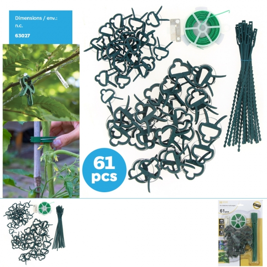 Attache-plante set de 61 pièces